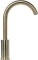 Blue Label Brondby wastafelkraan C-uitloop cold start geborsteld goud FK-0329-BB