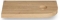Blue Label Hylde fontein plank eik naturel 35cm x 23cm x 3 cm incl metalen rvs handdoekrek zwart SO350T1B