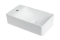 Blue Label Fur fontein 38x22x10cm kraangat links wit FK1009B-LWG