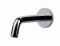Blue Label Brondby baduitloop 1/2", inkortbaar, lengte 100-180mm, met rozet, chroom
