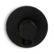 Blue Label Brondby handdouchehouder met slangaansluiting (onderdeel 31) voor inbouw douchesysteem FK-003, mat zwart