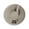 Blue Label Brondby 1/2" aansluitbocht voor inbouwthermostaat 3-weg, geborsteld nikkel