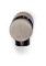 Blue Label Brondby 1/2" aansluitbocht met wandhouder voor inbouwthermostaat 3-weg, gun metal