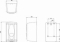 All Care mini poetsrol dispenserenser kunststof wit