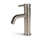 Blue Label Brondby XL wastafelkraan cold start z. waste geborsteld nikkel FK-0321XL-BN
