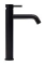 Blue Label Brondby XL wastafelkraan high rise cold start, mat zwart FK-0326XL-MB
