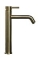 Blue Label Brondby XL wastafelkraan high rise cold start, geborsteld goud FK-0326XL-BB