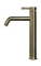 Blue Label Brondby XL wastafelkraan high rise cold start, geborsteld goud FK-0326XL-BB