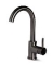 Blue Label Brondby XL wastafelkraan C-uitloop cold start, gun metal FK-0329XL-GM