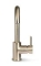 Blue Label Brondby XL wastafelkraan C-uitloop cold start, geborsteld goud FK-0329XL-BB