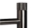 Blue Label Brondby Facet wastafelkraan cold start gekartelde greep gun metal FK-0321K-GM