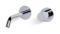 Blue Label Brondby Facet wastafelkraan wand 18cm cold start incl. inbouwdeel chroom FK-0322K-CP