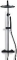 Blue Label Brondby Facet regendouche in hoogte verstelbaar, douchethermostaat, messing hoofddouche 25 cm mat zwart FK-8075/SK-MB