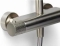 Blue Label Brondby Facet regendouche in hoogte verstelbaar, douchethermostaat, messing hoofddouche 25 cm nikkel FK-8075/SK-BN