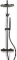 Blue Label Brondby Facet regendouche in hoogte verstelbaar, douchethermostaat, messing hoofddouche 25 cm gun metal FK-8075/SK-GM