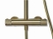 Blue Label Brondby Facet regendouche in hoogte verstelbaar, douchethermostaat, hoofddouche 25 cm goud FK-8075/SK-BB