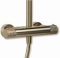 Blue Label Brondby Facet regendouche in hoogte verstelbaar, douchethermostaat, hoofddouche 25 cm goud FK-8075/SK-BB