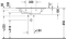 Duravit Starck Me meubelwastafel m. 1 kraangat m. overloop 83x49cm wit 2336830000