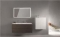 Duravit Starck Me wastafel dubbel m. 2x1 kraangat m. overloop 130x49cm wit 2336130000