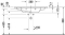 Duravit Starck Me meubelwastafel m. 1 kraangat m. overloop 103x49cm wit 2336100000