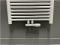 Thermrad H-blok set 1/2" haaks wit, incl thermostaatknop, koppelingen 16x2 en 15mm, dubbel rozet en afdekking tbv leidingen RO1985W