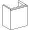 Geberit iCon wastafelonderkast wand, hxbxd 415x370x279mm, noten hickory