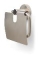 Blue Label Vida Facet toiletrolhouder met klep geborsteld nikkel FK8126BNX