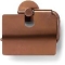 Blue Label Vida Facet toiletrolhouder met klep geborsteld nikkel
