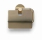 Blue Label Vida Facet toiletrolhouder met klep geborsteld goud