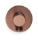 Blue Label Brondby aansluitbocht 1/2" inbouwthermostaat geborsteld brons FK-CA22-H-BR1