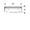Geberit Option Basic spiegelkast, 2 deuren, frontspiegel, soft-close, met WCD, hxbxd 675x600x140mm
